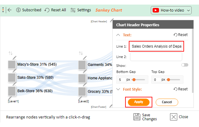 select node color in excel