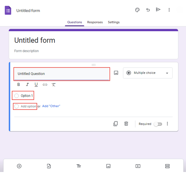 closed-ended question examples in google forms 2