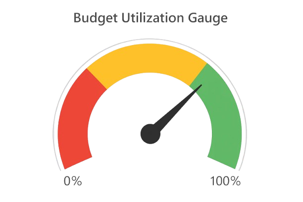 Budget Utilization Guage