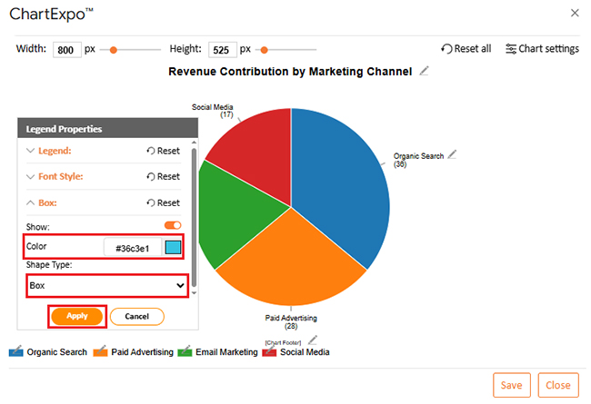 Google Sheets Pie Chart