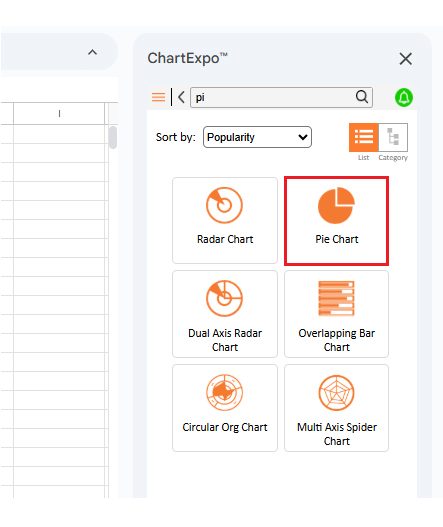 Google Sheets Pie Chart