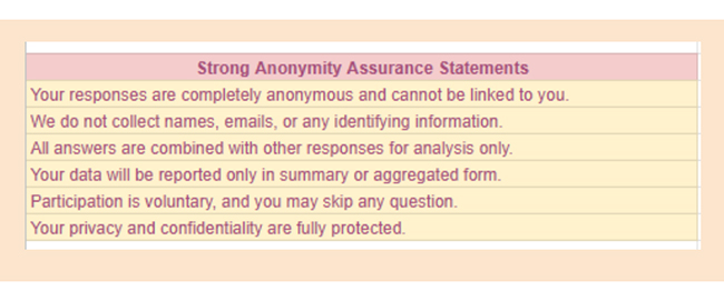 Income Survey Questions