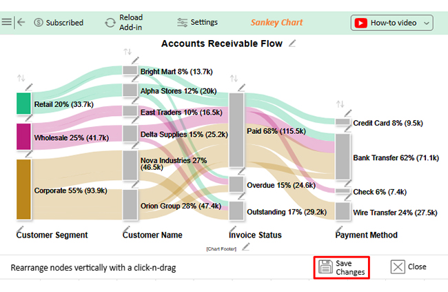Ledger Template in Excel
