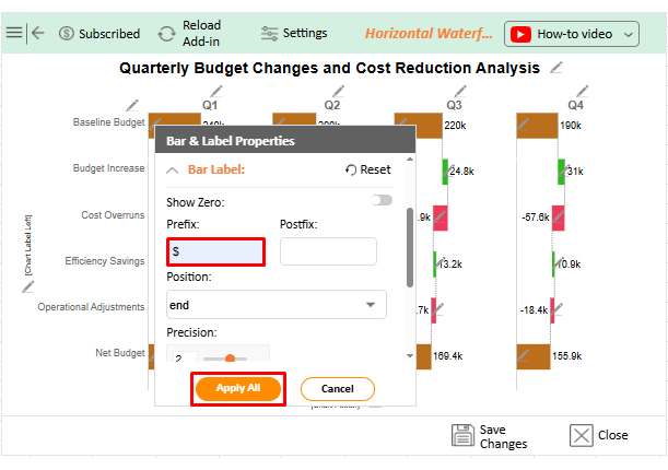 Percentage Change Formula in Excel