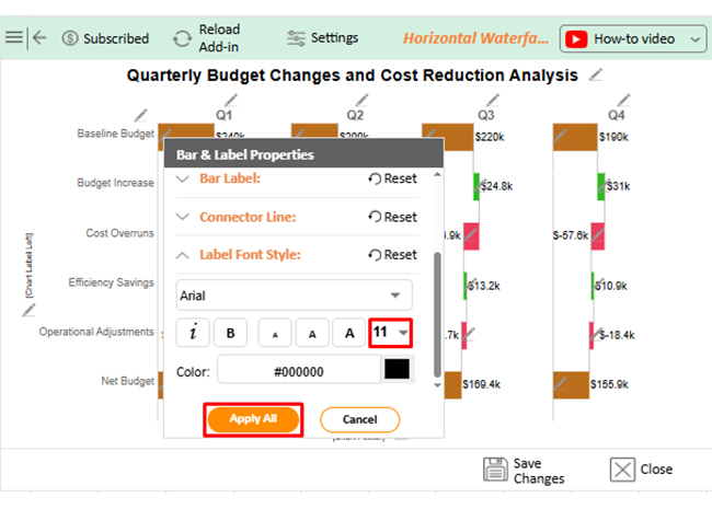 Percentage Change Formula in Excel
