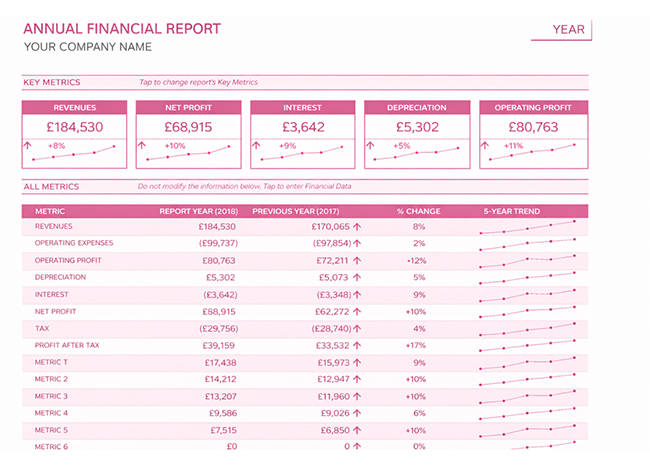 Consulting Report Template